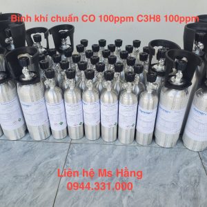 Bình khí chuẩn 100ppm C3H8 100ppm