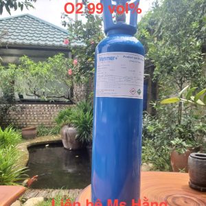 Bình khí chuẩn CO 100ppm O2 99 vol%