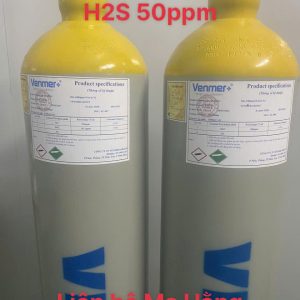 Bình khí hiệu chuẩn h2s 50ppm