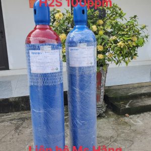 Bình khí hiệu chuẩn H2S 100ppm