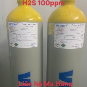 Bình khí hiệu chuẩn H2S 100ppm