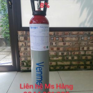 Bình khí chuẩn O2 8%