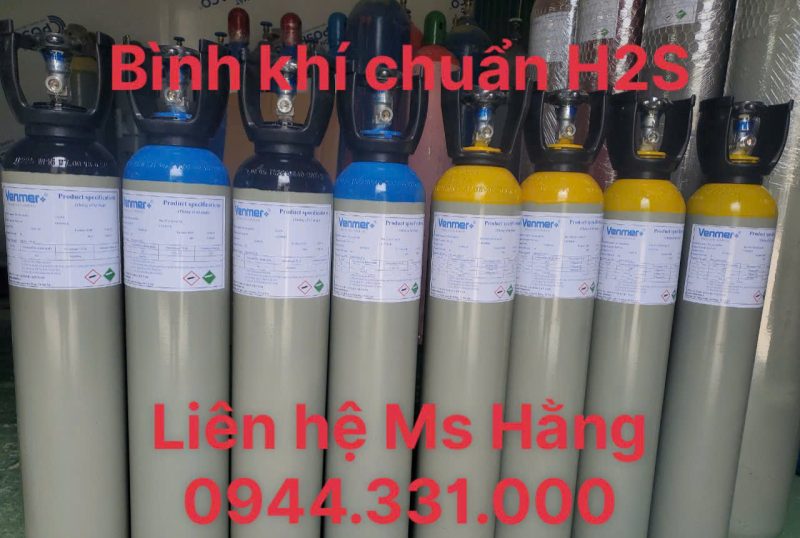 Bình khí chuẩn H2S