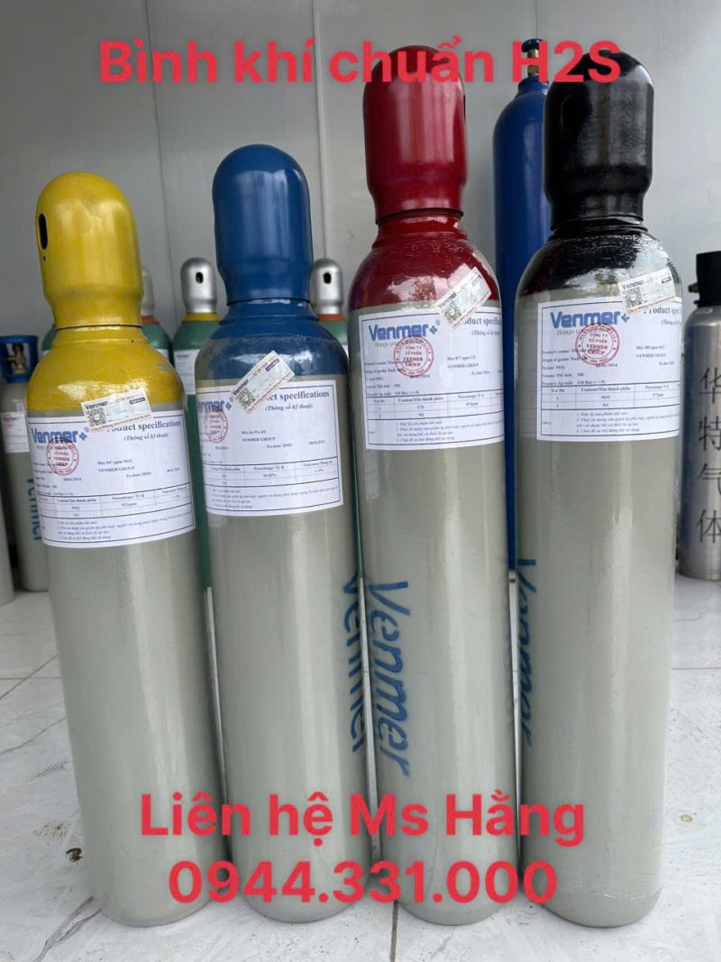 Bình khí chuẩn H2S