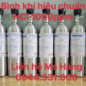 Bình khí hiệu chuẩn HCl 1000ppm