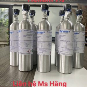 Bình khí chuẩn Helium 1%