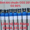 Bình khí chuẩn CO2 20% O2 80%