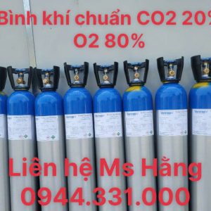 Bình khí chuẩn CO2 20% O2 80%