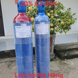 Bình khí chuẩn CO2 20% O2 80%