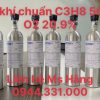 Bình khí chuẩn C3H8 50ppm O2 20.9%