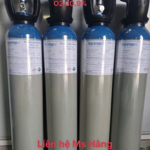 Bình khí chuẩn C3H8 50ppm O2 20.9%