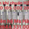 Bình khí chuẩn CO 50ppm CH4 50ppm C2H6 50ppm