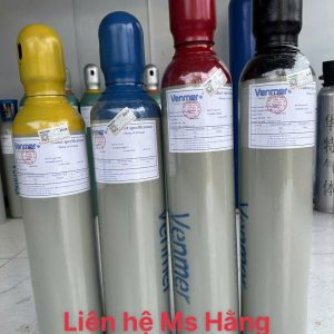 Bình khí chuẩn CO 50ppm CH4 50ppm C2H6 50ppm