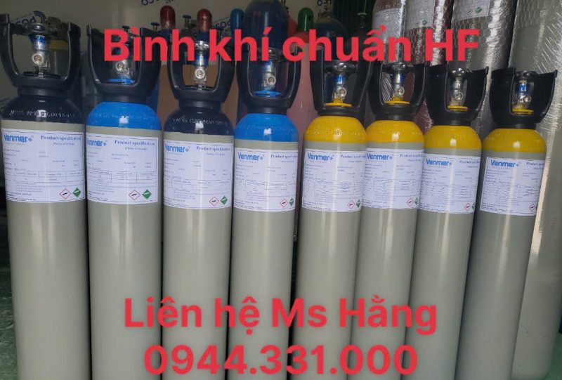 Bình khí chuẩn HF 1000ppm