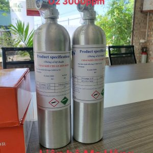 Bình khí chuẩn CO 100ppm C3H4 3000ppm