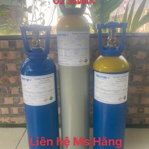 Bình khí chuẩn CO 100ppm O2 35VOL%