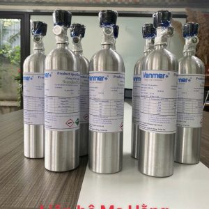 Bình khí chuẩn CO 100ppm O2 4vol%