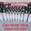 Bình khí chuẩn CO 100ppm O2 4500ppm