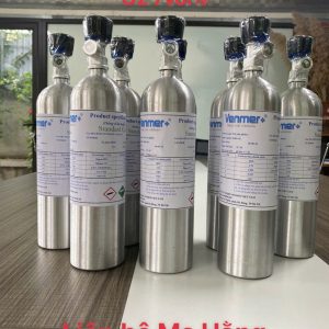 Bình khí chuẩn CO 100ppm O2 7vol%