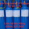 Bình khí chuẩn CO 100ppm O2 95 vol%