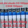 Bình khí chuẩn CO 100ppm C3H8 150ppm