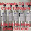 Bình khí chuẩn CO 100ppm C3H8 1500ppm