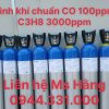 Bình khí chuẩn CO 100ppm C3H8 3000ppm