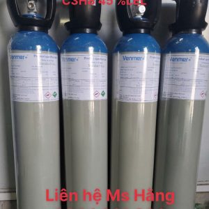 Bình khí chuẩn CO 100ppm C3H8 45 %LEL